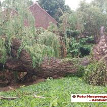  Kamerijck in Gingelom werd getroffen door een windhoos